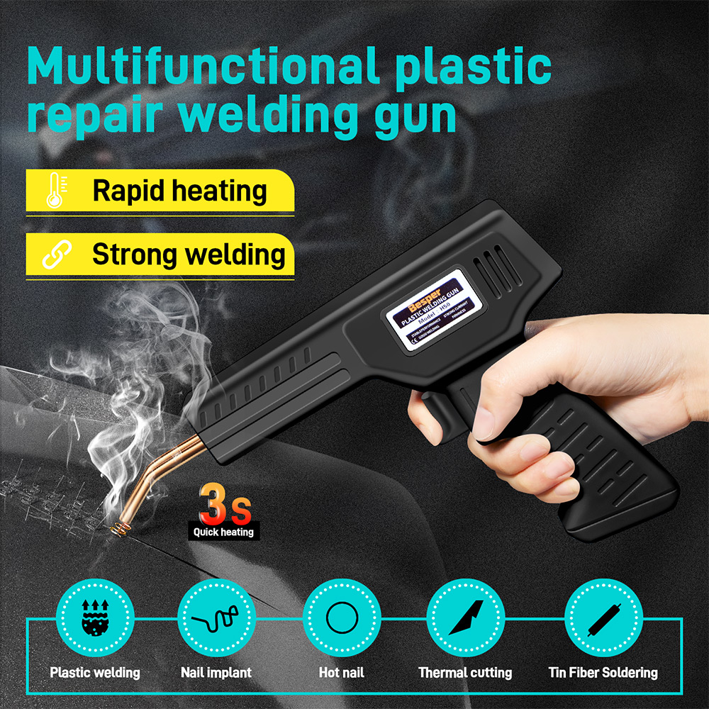 50W Plastic Welder 1000-200PCS - Soldering Iron Kit recension och pris