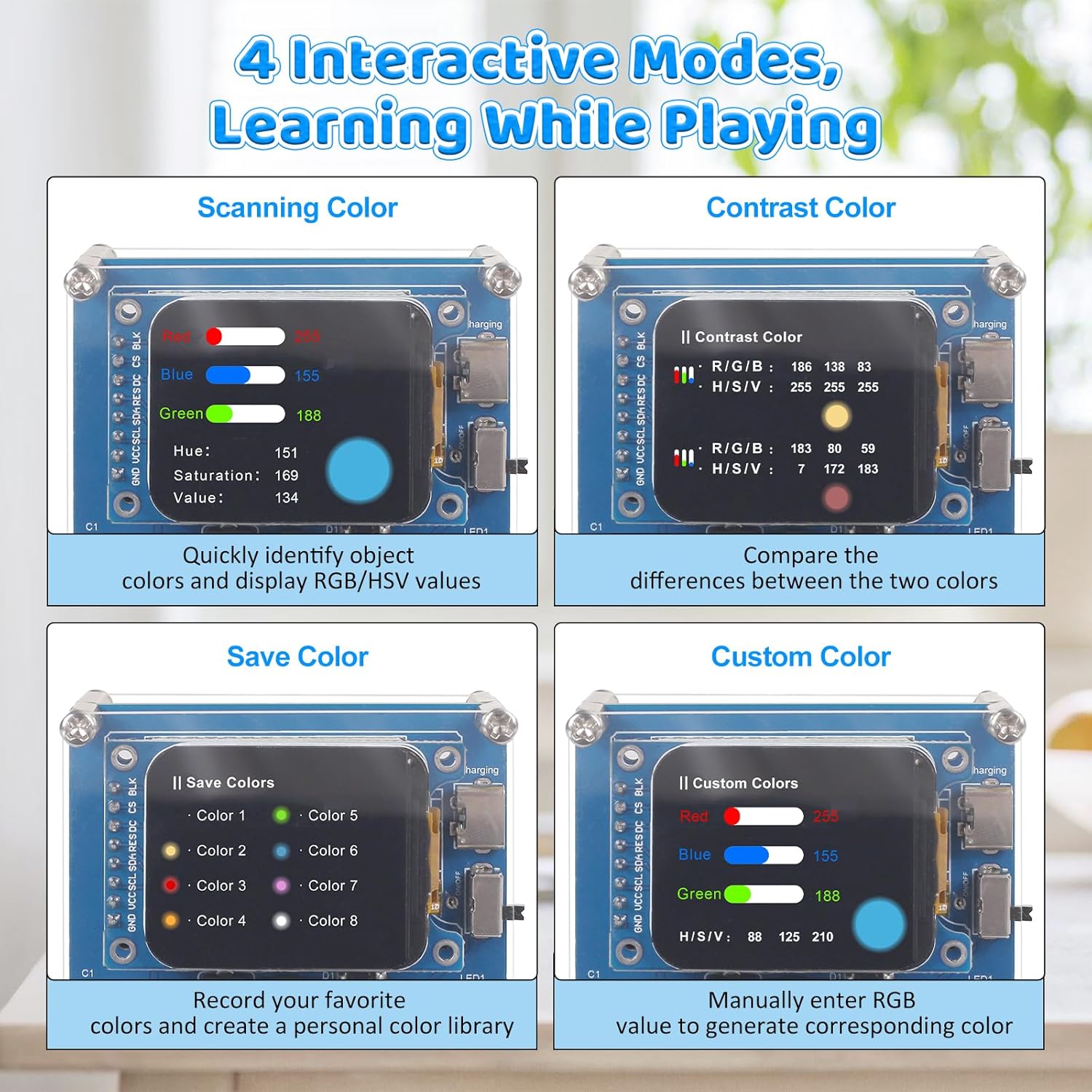 DIY Color Recognition Solderin - Diy Electronics Learning Kit recension och pris
