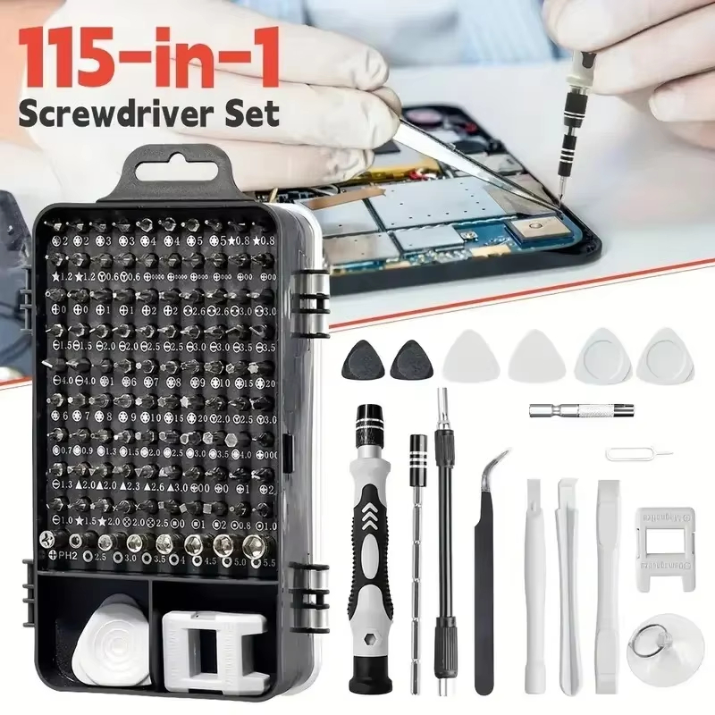 115-in-1 Precision Screwdriver - Diy Home Electronics Projects recension och pris