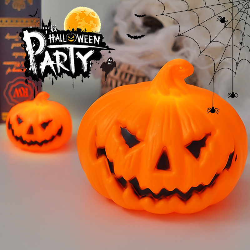 Halloween LED Pumpkin Lamp Orn - Diy Halloween Electronics recension och pris