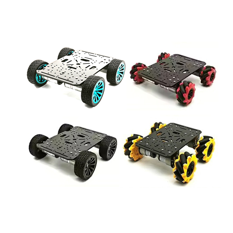 4WD Robot Car Chassis with TT  - Diy Kit Elektronik recension och pris